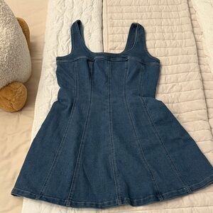 NWOT size L  Denim dress